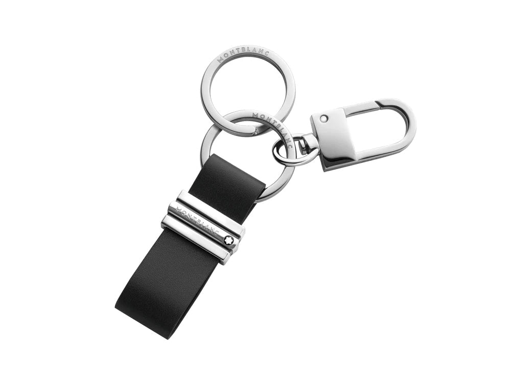Montblanc Meisterstück Key ring, Metal, Full-grain Cowhide, Black, 118321