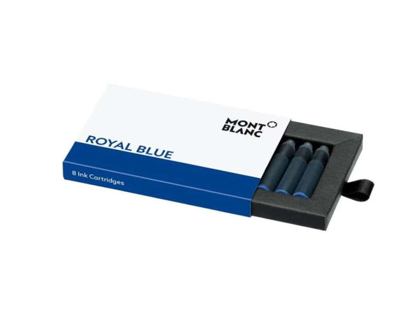 Montblanc 8 Ink cartridges Royal Blue, 128198 - Iguana Sell