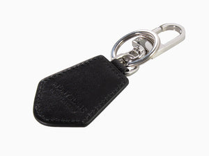 Montblanc Sartorial Key Fob Diamond, Brass, Leather, Black, 1, 128752