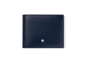 Montblanc Meisterstück Wallet, Blue, Leather, Cards, 131692