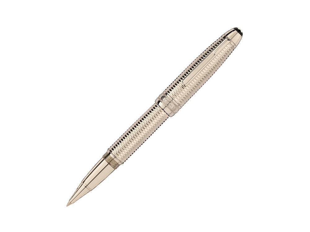 Montblanc Meisterstück Solitaire LeGrand Geometry Rollerball, Champagne, 132133