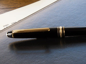 Montblanc Meisterstück Classique Ballpoint pen, Gold trim, 132453