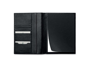 Montegrappa Signet Series Writing Folder, Leather, Black, IC00HN00