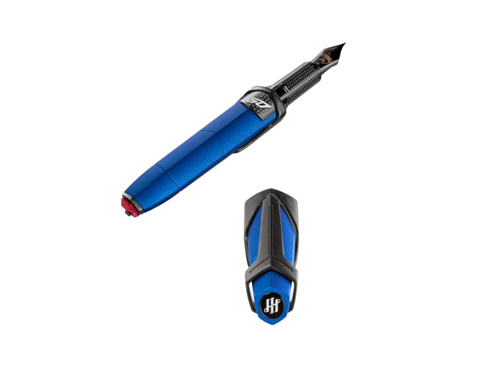 Montegrappa Automobili Lamborghini 60°Blue Aegeus Fountain Pen, ISLAN-UB