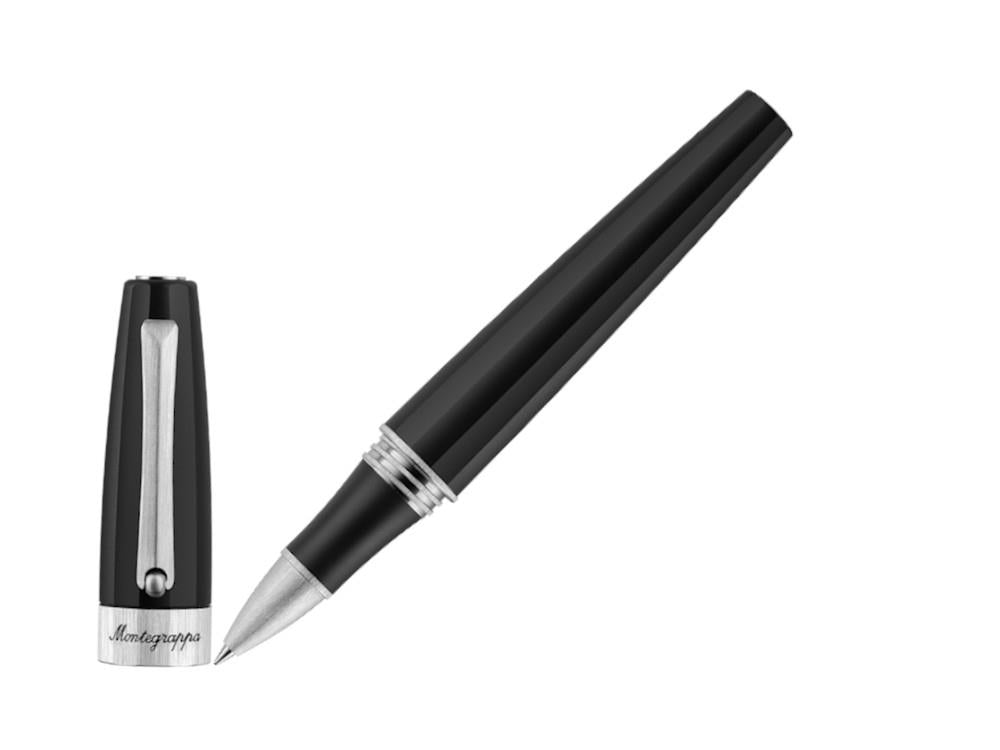 Montegrappa Magnifica Rollerball pen, Black Resin, ISNGRRAC