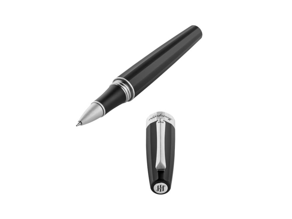 Montegrappa Magnifica Rollerball pen, Black Resin, ISNGRRAC