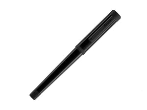 Montegrappa Quattro Fountain Pen, Ultra Black, 14k Gold, Black, ISZ4I-4C