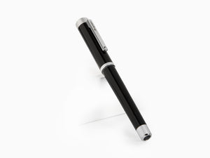 Montegrappa Zero Rollerball pen, Black Resin, Palladium IP, ISZEIRIP
