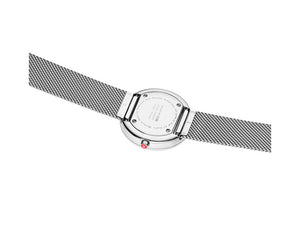 Mondaine SBB Mini Giant BackLight Quartz Watch, White, 35mm, MSX.3511B.SM