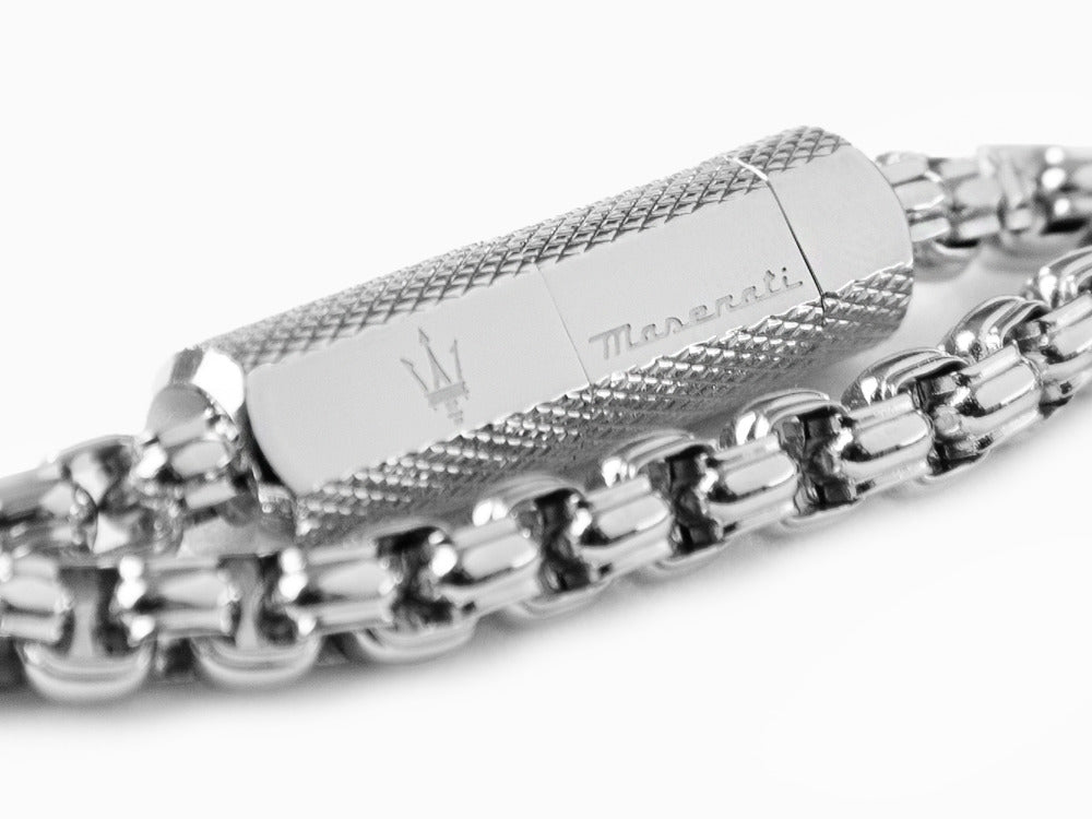 Maserati Gioielli Bracelet, Steel, Silver, JM223ATK22