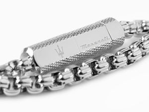 Maserati Gioielli Bracelet, Steel, Silver, JM223ATK22
