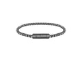 Maserati Gioielli Bracelet, Steel, Silver, PVD, JM223ATK23