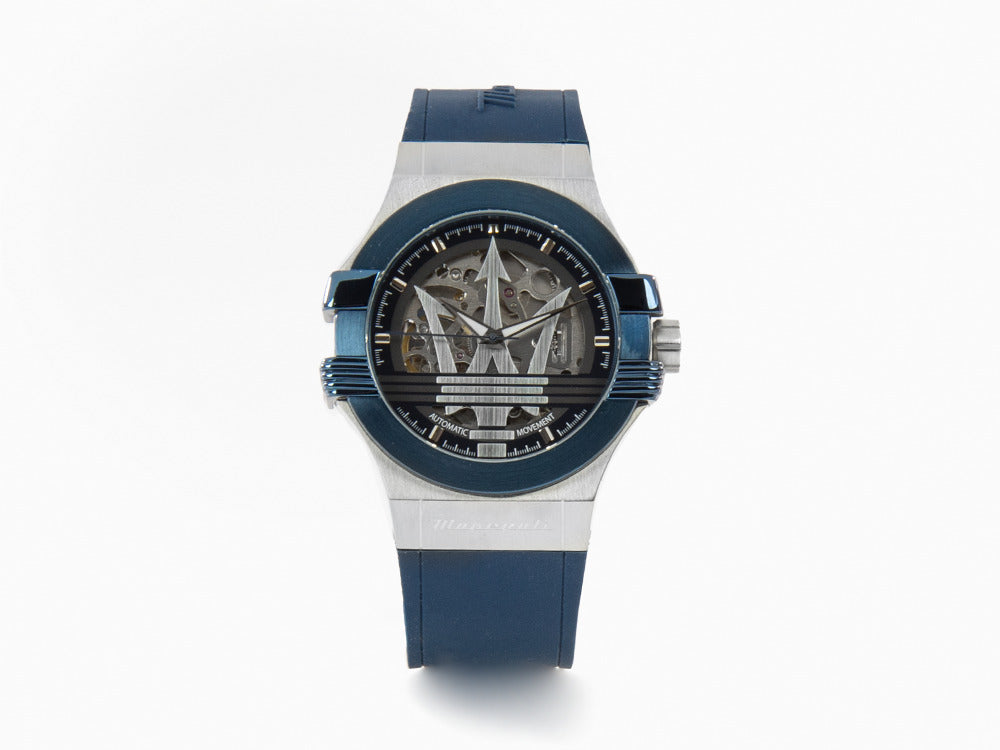 Maserati Potenza Automatic Watch, Blue, 40 mm, Sapphire Crystal, R8821108035