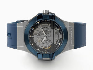 Maserati Potenza Automatic Watch, Blue, 40 mm, Sapphire Crystal, R8821108035
