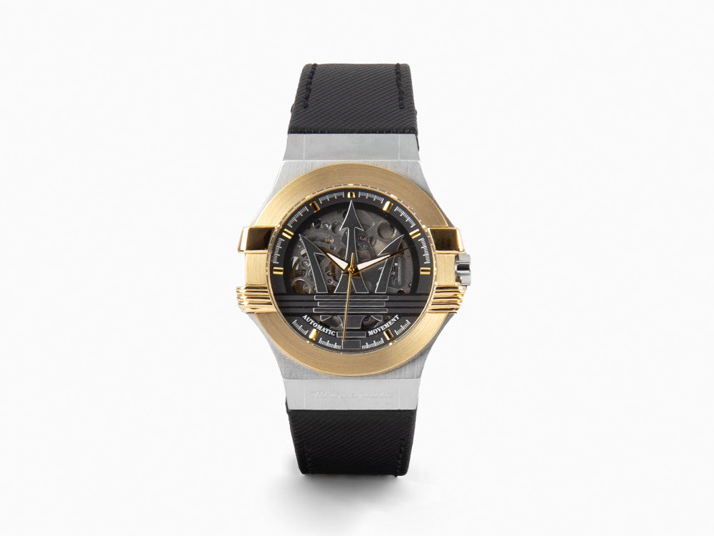 Maserati Potenza Automatic Watch, Black, 42 mm, Sapphire Crystal, R8821108037