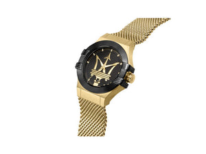 Maserati Potenza Quartz Watch, Black, 42 mm, Mineral crystal, R8853108006