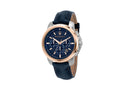 Maserati Successo Quartz Watch, PVD Rose Gold, Blue, 44 mm, R8871621015