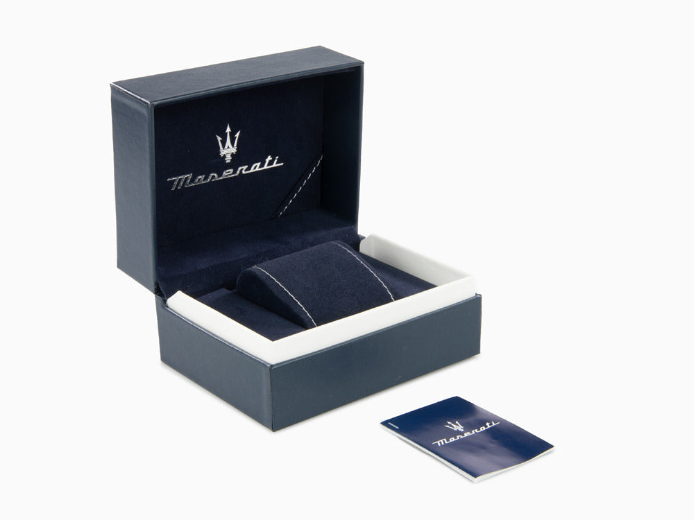Maserati Successo Quartz Watch, PVD Rose Gold, Blue, 44 mm, R887162101 ...