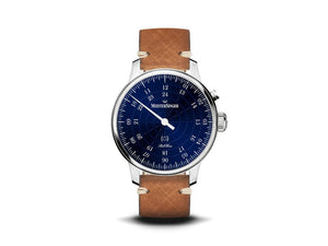 Meistersinger Bell Hora Automatic Watch, SW 200, 43 mm, BHO908-SVSL03