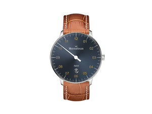 Meistersinger Neo Plus Automatic Watch, ETA 2824-2, Blue, Day, NE417G-SG03W