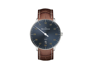 Meistersinger Neo Plus Automatic Watch, ETA 2824-2, Blue, Day, NE417G-SG02W