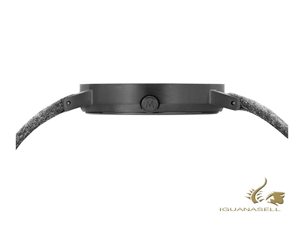 Mondaine Classic Quartz Watch, PVD, Black, 36mm, A660.30314.64SBH