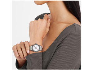 Mondaine Essence Grey Quartz Watch, Ecological, White, 32 mm, MS1.32111.LH