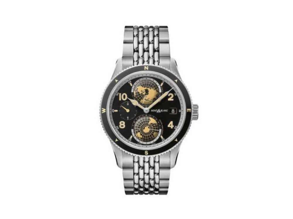 Montblanc 1858 Geosphere Automatic Watch, Ceramic, Black, 42 mm, 125872