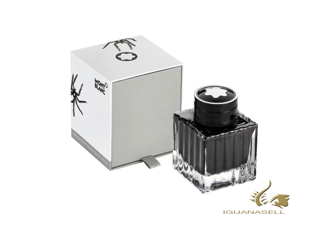 Montblanc Heritage Spider Ink Bottle, Grey, 50ml, Crystal, 118209