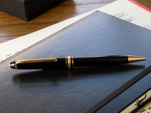 Montblanc Meisterstuck Classique Ballpoint pen, Precious resine, Gold trim