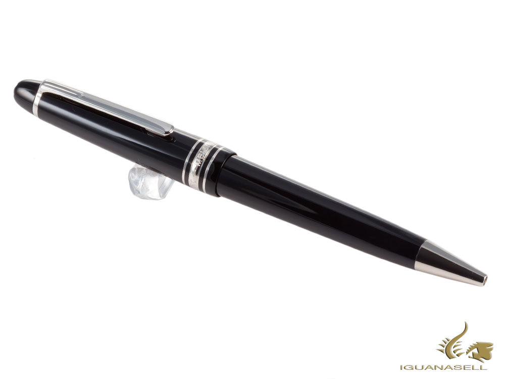 Montblanc Meisterstück Midsize Ballpoint Pen, Precious Resine, Platinum Trim