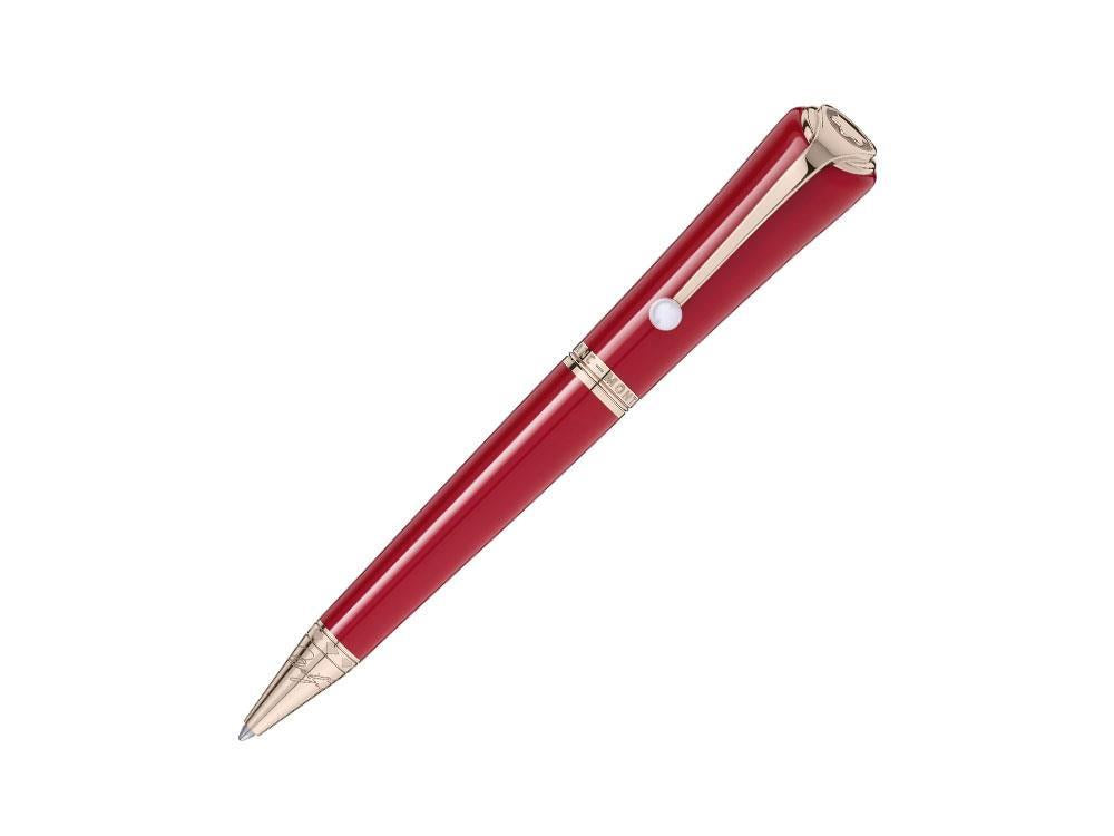Montblanc Muses Edition Marilyn Monroe Ballpoint Pen, Precious Resine, Gold Trim