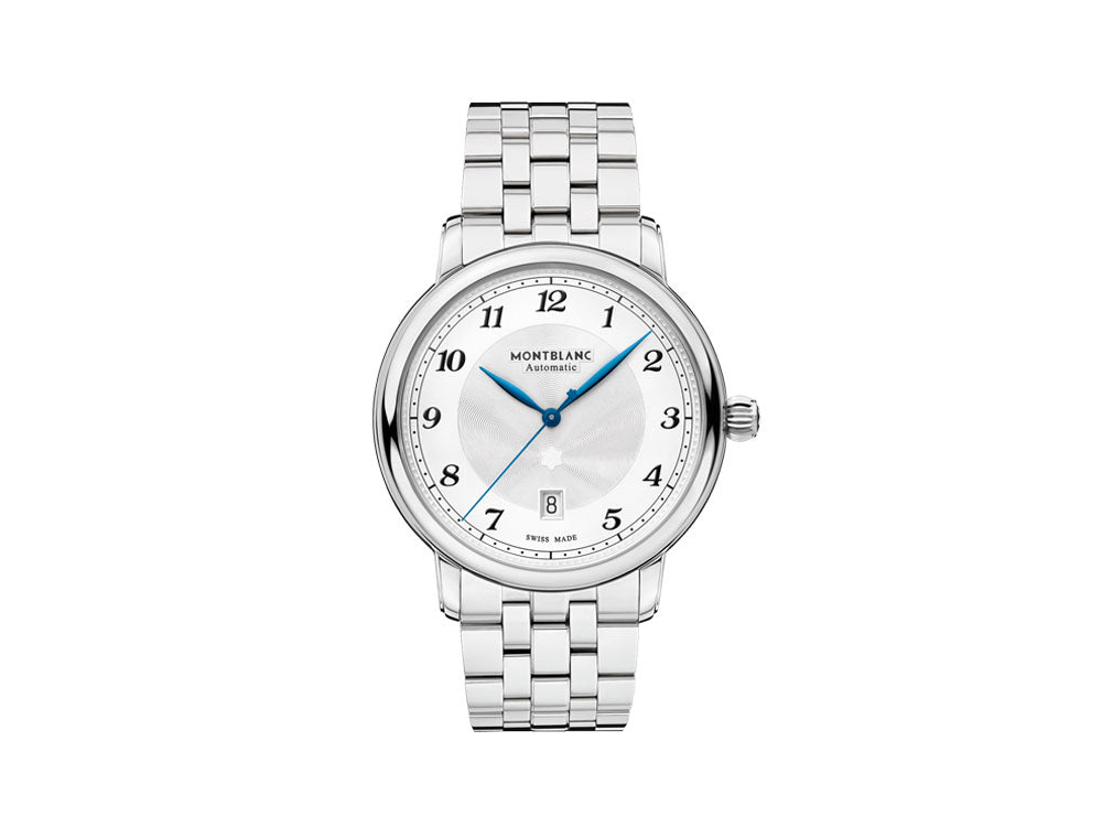 Montblanc Star Legacy Automatic Watch, 42 mm, White, Steel bracelet, 117324
