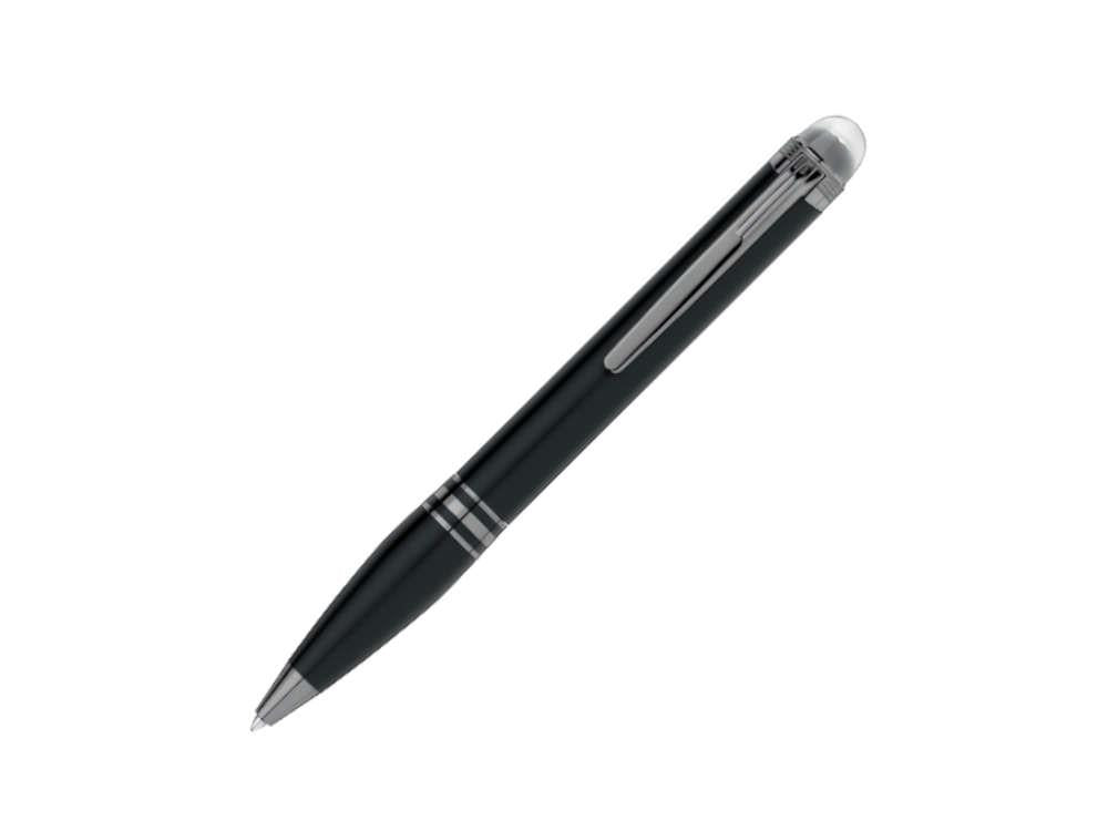 Montblanc StarWalker Ultra Black Ballpoint pen, Ruthenium trim, 126362