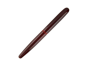 Nakaya Cigar Fountain Pen Long, Aka-Tamenuri, Bicolour, Elastic