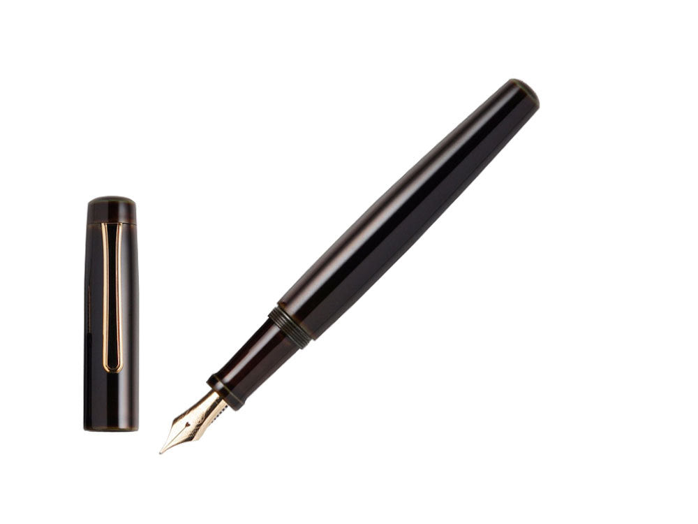 Nakaya Neo-Standard Fountain Pen, Heki-Tamenuri, 14k Elastic special nib