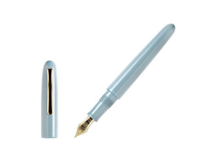 Nakaya Writer Portable Fountain Pen Ama-Iro, Ebonite, Writer-AI-PT-GP-AU