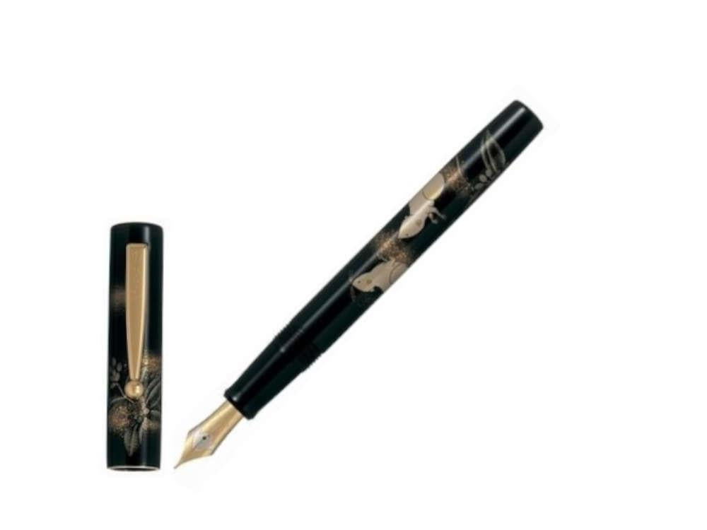 Namiki Yukari Zodiac Mouse Fountain Pen, Urushi lacquer, FNV-20M-N