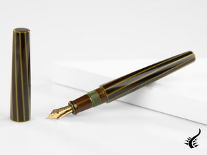 Nakaya Cigar Portable Decapod (TW) Fountain Pen, Heki-Tamenuri