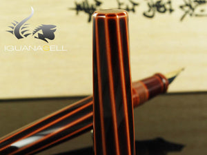 Nakaya Cigar Portable Fountain Pen, Decapod (TW), Toki-Tamenuri