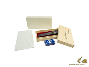 Nakaya Cigar Portable Fountain Pen Shu, Ebonite Urushi lacquer