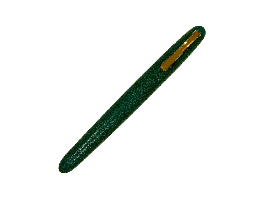 Nakaya Writer Fountain Pen Midori-Ishime, Portable, Ebonite