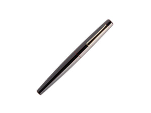 Nakaya Writer Fountain Pen Portable, Decapod, Kuro-Tamenuri, Ebonite