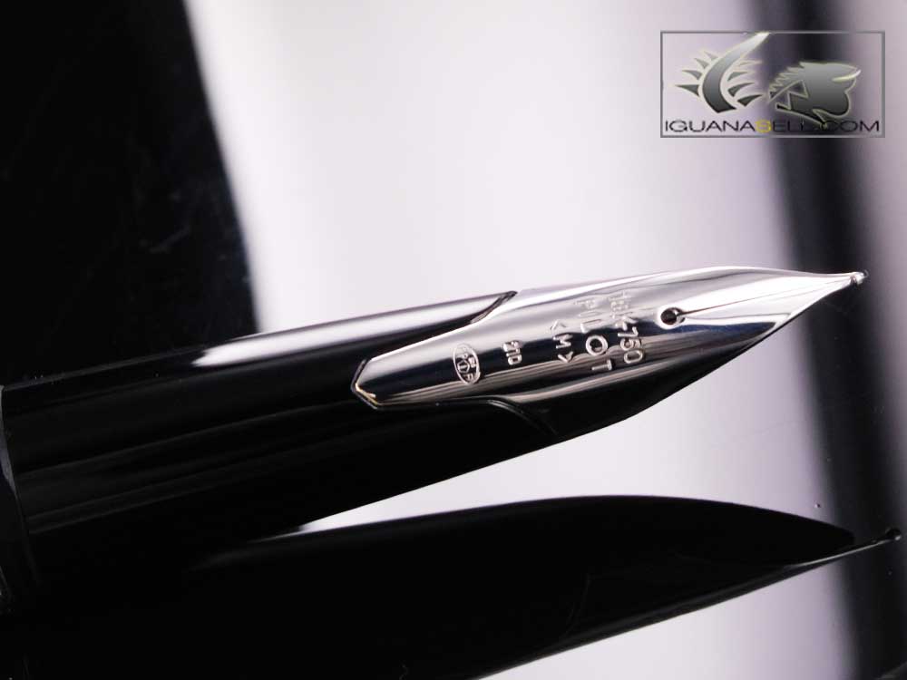 Namiki Pilot Mt Fuji & Wave -Sterl. Silver Fountain Pen