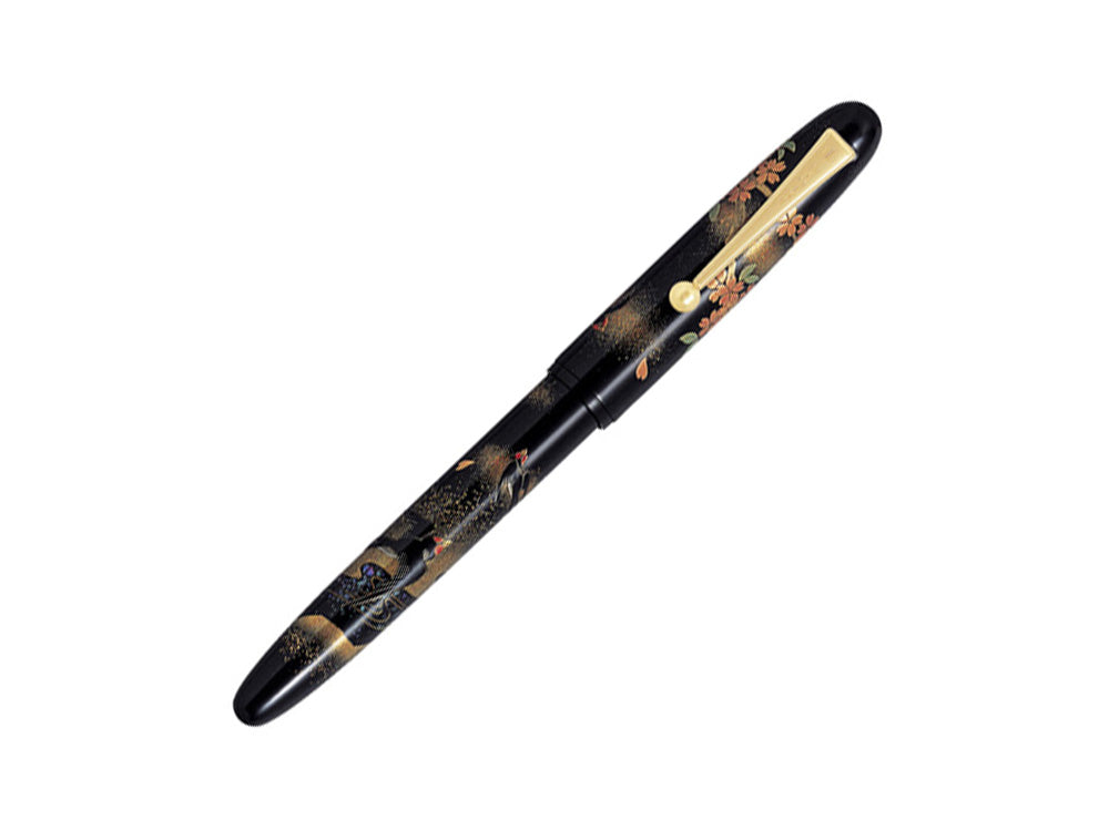 Namiki Yukari Swallows with Cherry Blossoms Fountain Pen, FN-30M-TS