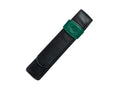 Pelikan 1 Pen Case, Leather, Black-Green, Soft, Flap tuck, 923524