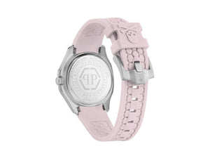 Philipp Plein Lady Quartz Watch, Pink, 38 mm, Mineral crystal, PWTAA0123