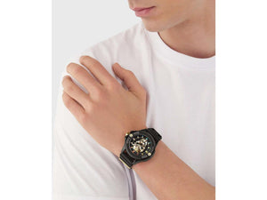 Philipp Plein The Skull Ecoceramic Quartz Watch, Black, 44 mm, PWUBA0223
