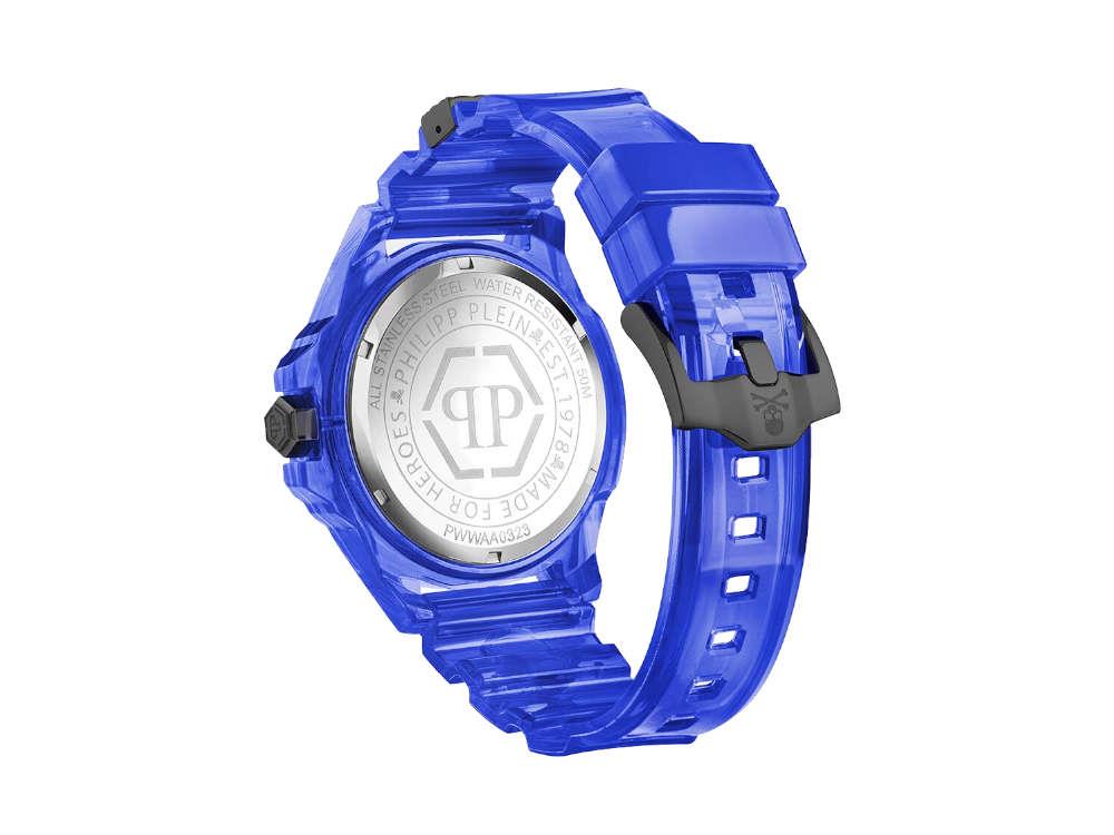 Philipp Plein The Skull Synthetic Quartz Watch, Black, 44 mm, PWWAA0323