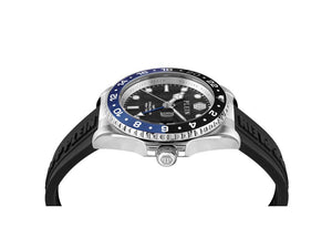 Philipp Plein GMT-I Challenger Quartz Watch, Black, 44 mm, PWYBA0123